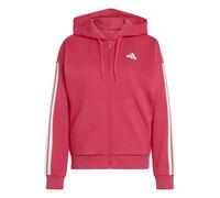 Veste de survÃªtement Ã capuche zippÃ© femme adidas Essentials 3-Stripes Rose 2XL