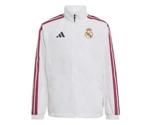 Veste de survÃªtement Domicile enfant Real Madrid Blanc 15/16 ans
