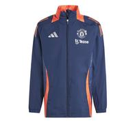 Veste de survÃªtement ExtÃ©rieur Manchester United 2024/25 Bleu L