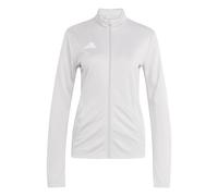 adidas Damen Entrada26 Track Jacket, Team Light Grey/White, L