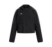 Under Armour Anorak Challenger Filles, Parka Fille déperlante et Respirante, Anorak Fille en Tissu léger et extrêmement résistant, Black/White, YLG, Black/White, YMD