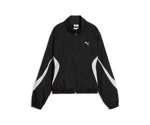 Veste de survÃªtement imprimÃ© logo silicone femme Puma Noir XL