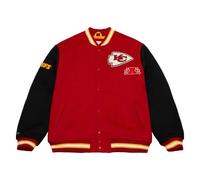 Veste de survÃªtement Mitchell & Ness NFL Kansas City Chiefs Team Legacy Varsity Rouge M