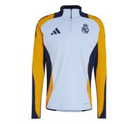 Real Madrid T-Shirt Manches Longues Bleu/Orange Homme Adidas M