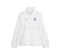Puma Veste de survêtement zippée Pumatech-X Third OM 2026/27 Blanc XXL Homme