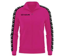 Veste de survÃªtement tricot Ã bande enfant Givova Rose XS