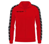 Veste de survÃªtement tricot Ã bande Givova Rouge 3XL