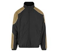 Veste de survÃªtement Urban Classics Piped Track Noir XL