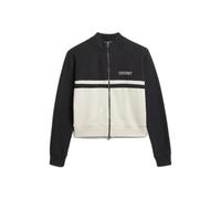 Veste de survÃªtement zippÃ© femme Superdry Athletic Essentials Noir M