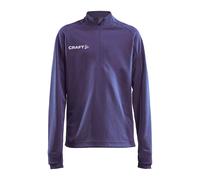 Veste de survêtement 1/2 zip enfant Craft Evolve Violet 6/8 ans