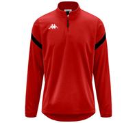 Kappa Dolvole Half Zip Sweatshirt Rouge 6 Years Enfants
