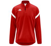 Kappa Dolvole Half Zip Sweatshirt Rouge S Homme