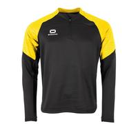 Stanno Haut d'entraînement junior Bolt 1/4 zip Noir/Jaune Taille 128