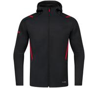 Veste de survêtement à capuche de loisir Jako Challenge Noir 4XL