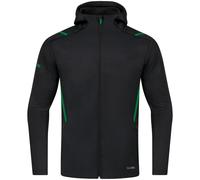 Veste de survêtement à capuche de loisir Jako Challenge Noir S