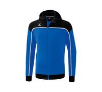 Erima Change by Veste de survêtement avec Capuche, Bleu Roi/Noir/Blanc, 140 Mixte Enfant