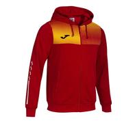 Veste de survêtement à capuche enfant Joma Eco Supernova Rouge 11/12 ans Male