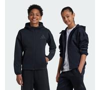 Veste de survêtement à capuche entièrement zippée adidas Z.N.E. Black / Black 13-14A