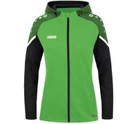 Veste de survêtement à capuche femme Jako Performance - vert /noir - 34 38