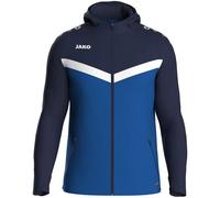 Veste de survêtement à capuche full zip Jako Iconic Bleu 3XL Unisex