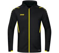 JAKO Veste à capuche Challenge – Mixte Noir/Citro L