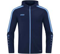 Veste de survêtement à capuche Jako Power Bleu L