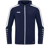 JAKO - Veste à Capuche Power, Mixte, Marin, XL