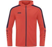 Veste de survêtement à capuche Jako Power Orange L