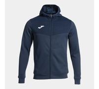 Joma Veste de survêtement à capuche Campus Street Full Zip Bleu S Homme