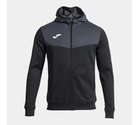 Joma Sweat zippé Campus Street Noir L Homme