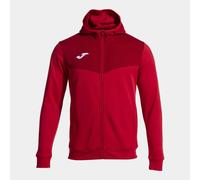 Veste de survêtement à capuche Joma Campus Street Rouge M
