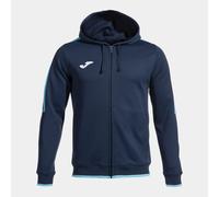 Joma Veste de survêtement à capuche Olimpiada Bleu Fermeture éclair XL Homme