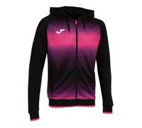 Veste de survêtement à capuche Joma Tiger V - noir/rose - S M