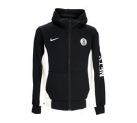 Veste de survetement a capuche pour hommes Nba Showtime Dri-fit Sweat a capuche entierement zippe Bronet Noir/blanc/blanc/blanc BLACK/WHITE/WHITE/WHITE L