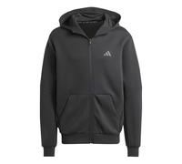 ADIDAS PERFORMANCE Veste de survêtement 'Designed for Training' gris / noir, Taille L