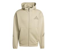Veste de survêtement à capuche zippé adidas Z,N,E Marron S