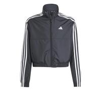 Adidas Train Essentials 3 Stripes Jacket Noir 7-8 Years Fille