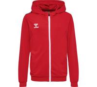 Veste de survêtement à capuche zippé polyester enfant Hummel Authentic Rouge 12 ans