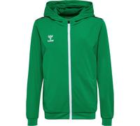 Veste de survêtement à capuche zippé polyester enfant Hummel Authentic Vert 6 ans