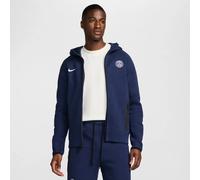 Veste de survêtement à capuche zippée Tech Fleece PSG 2024/25 Bleu S Male