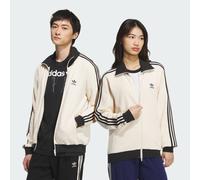 Adidas Originals Veste de survêtement Adicolor Classic noir / blanc cassé Taille M