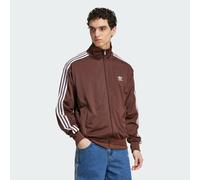 ADIDAS ORIGINALS Veste de survêtement 'Adicolor Classics Firebird' chocolat / blanc cassé, Taille L