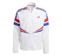 Adidas Veste de survêtement Adizero Retro Blanc 2XL