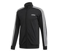 Adidas Veste de survêtement Essentials 3-Stripes Tricot Noir L