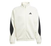 Adidas Veste de survêtement Stadium Blanc M Homme
