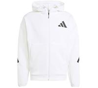 adidas Men's Nouvelle Veste de survêtement à Capuche entièrement zippée Z.N.E., White, L
