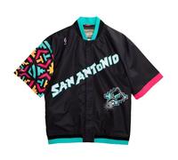 Veste de survêtement Authentique Mitchell & Ness NBA San Antonio Spurs 2002 Noir S