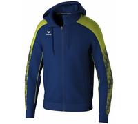 Erima Veste d'entraînement EVO STAR avec capuche (1032409) Homme, new navy/lime, S