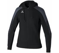 Erima Evo Star Veste Training avec Capuche Femme 34 Noir