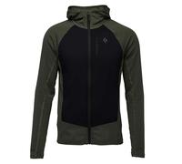 Black Diamond Sweat à capuche Coefficient LT Hybrid noir et vert M